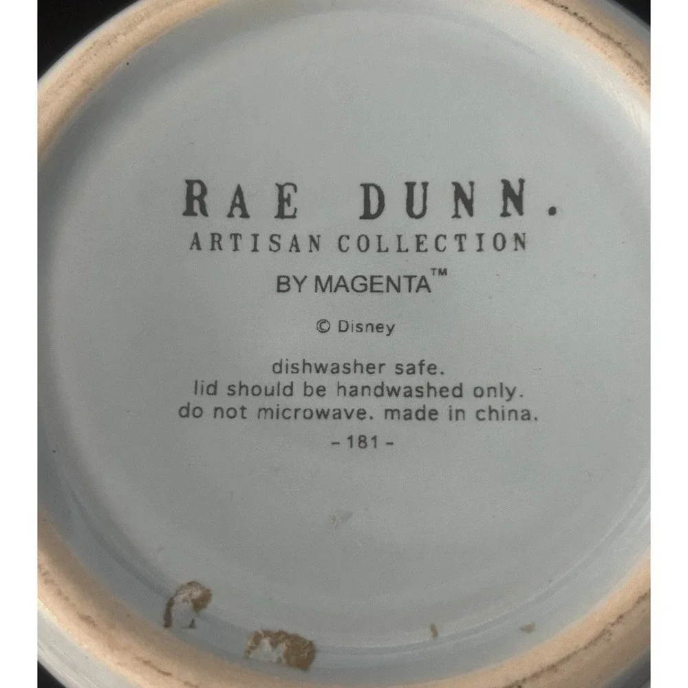 Rae Dunn Disney Sleeping Beauty Aurora Once Upon a Dream Canister — NO LID
